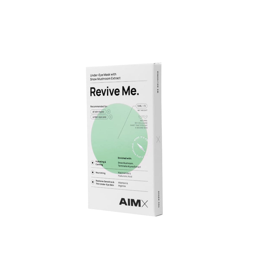 AIMX ‘Revive Me’ eye mask with hyaluron, 5pcs