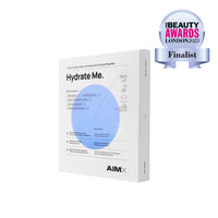 AIMX ‘Hydrate Me’ moisturising face mask with peptides, 5pcs