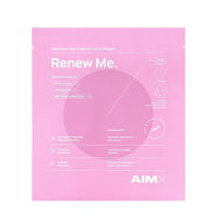 AIMX ‘Renew Me’ face mask with peptides and collagen