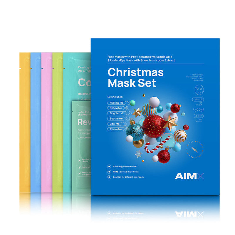 Christmas AimX sheet mask set, 6pcs LIMITED EDITION