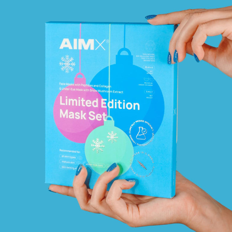 Christmas AimX sheet mask set, 5pcs LIMITED EDITION