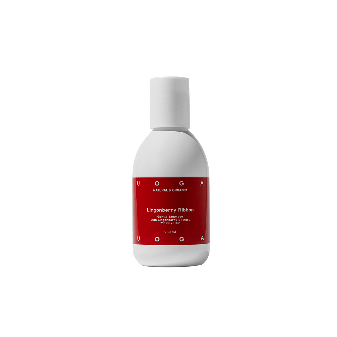 Uoga Uoga LINGONBERRY RIBBON Shampoo with lingonberry and rosemary extracts for oily hair 250 ml