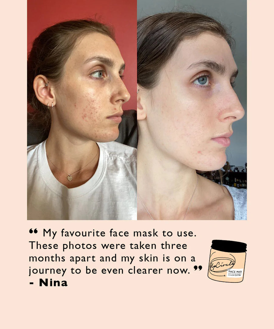UpCircle Beauty Clarifying Face Mask with Olive Powder