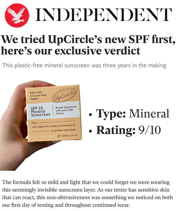 UpCircle Beauty SPF 25 Mineral Suncreen